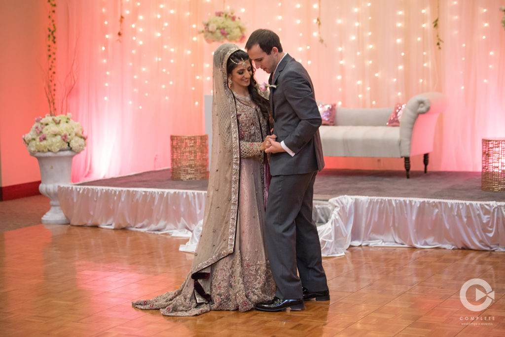 Affordable Wedding Lighting First Dance
