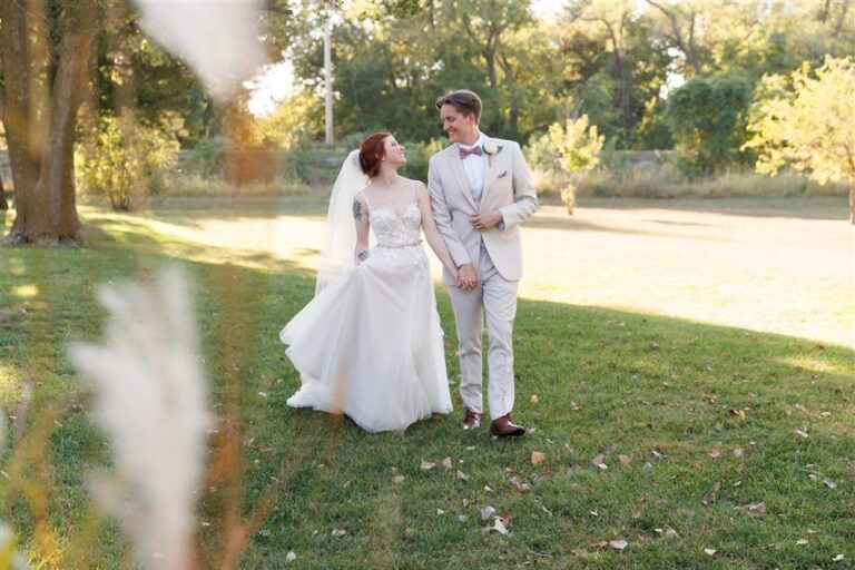Couple walking together