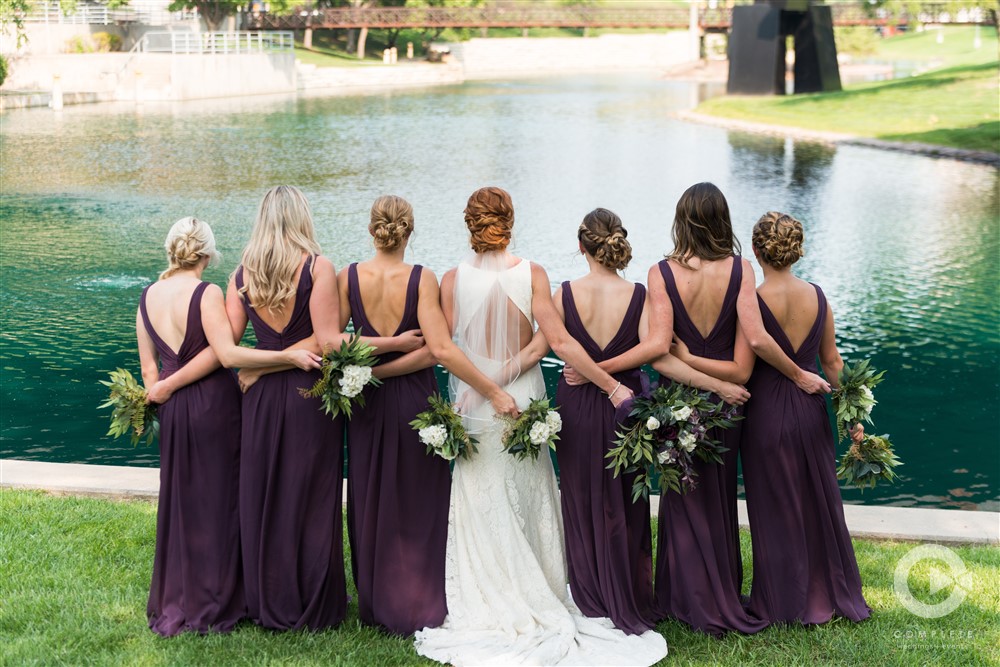 The Brides Guide to Bridesmaids Purple Dress