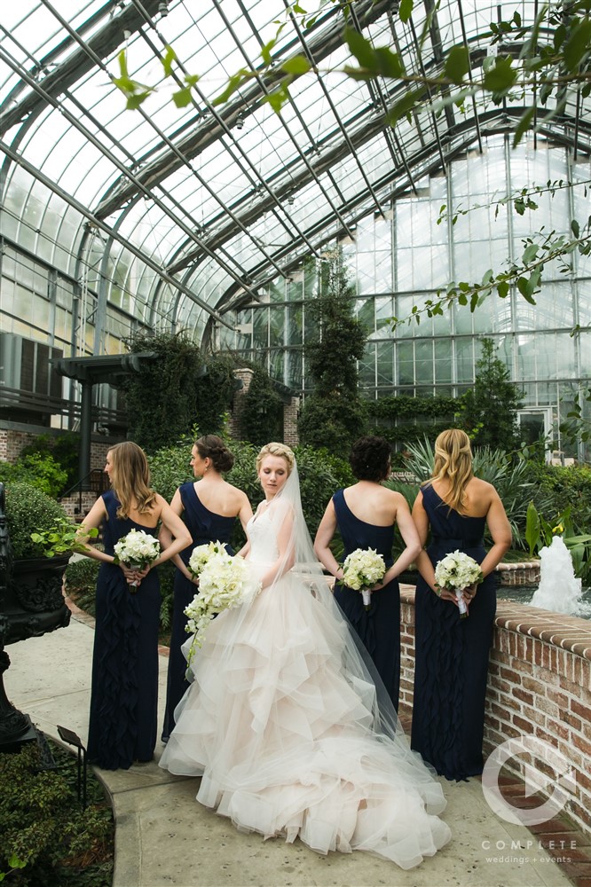 Greenhouse Wedding with Bride