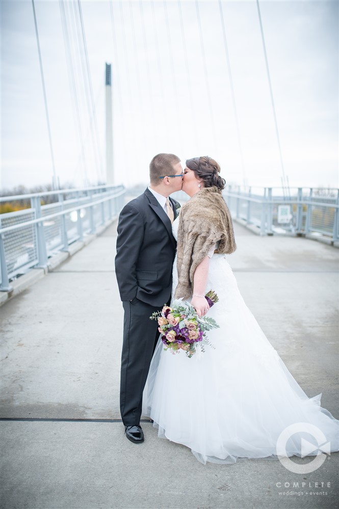 Romance in Omaha, NE + Pastel Hues | Elizabeth + David | Weddings