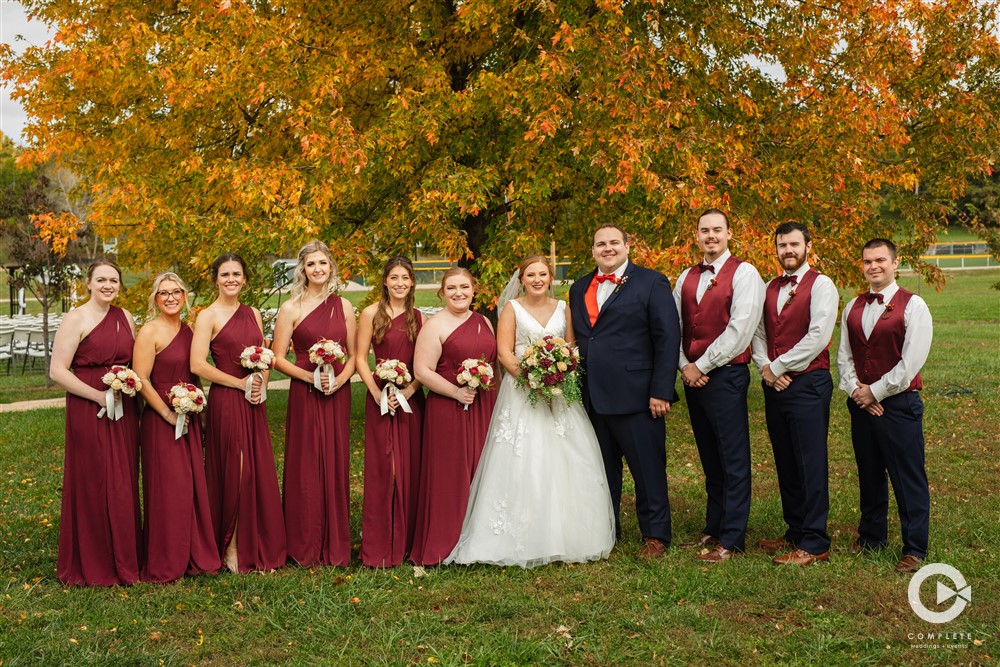 Fall Wedding Omaha
