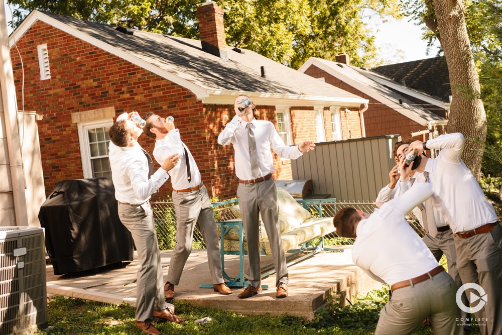 Groomsmen Pregaming