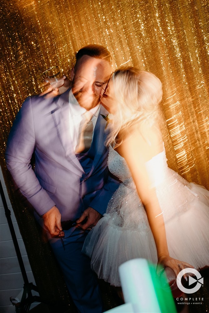 blurry wedding photos