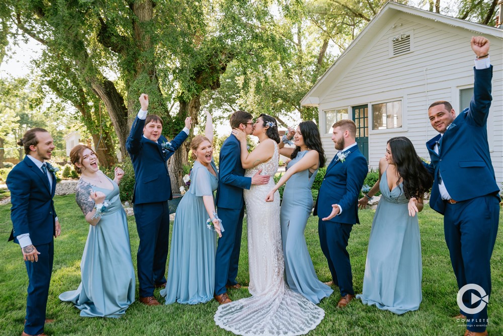 blue wedding color