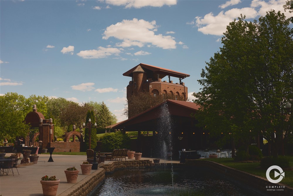 wedding at castle unicorn