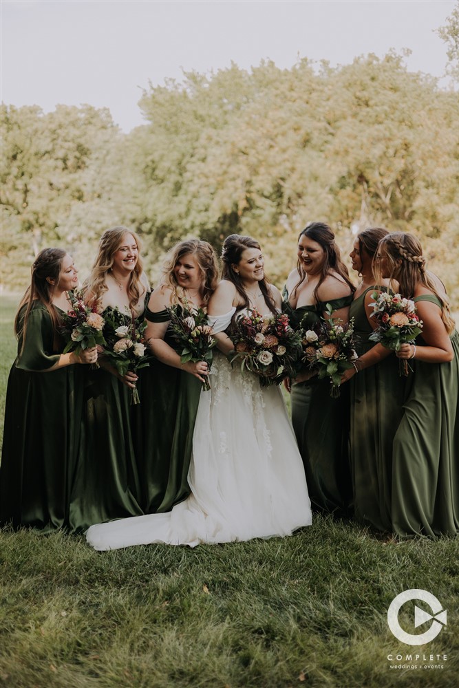 olive green wedding dresses