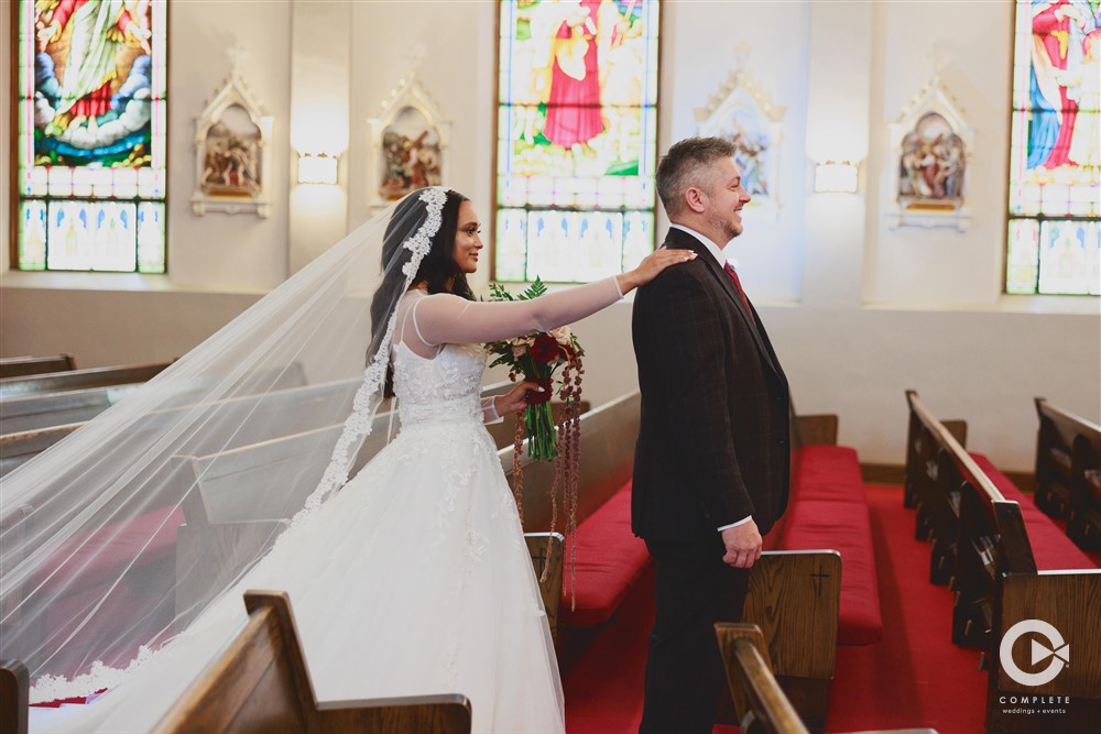 cathedral wedding veil