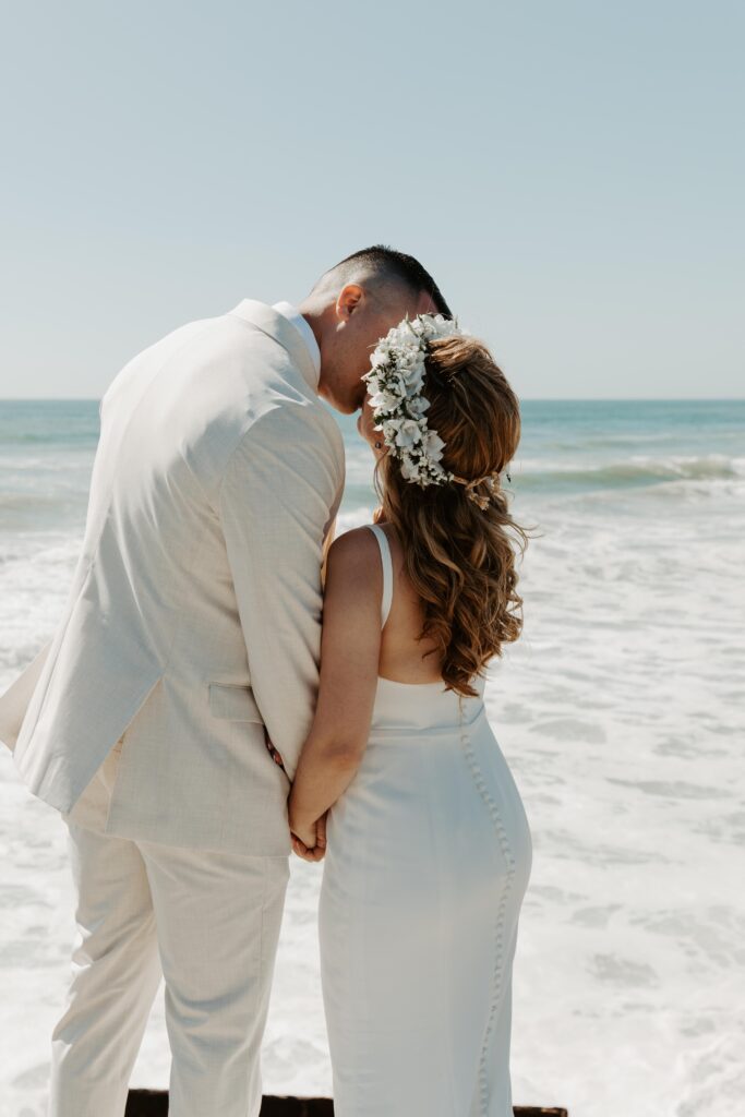 beach wedding photos