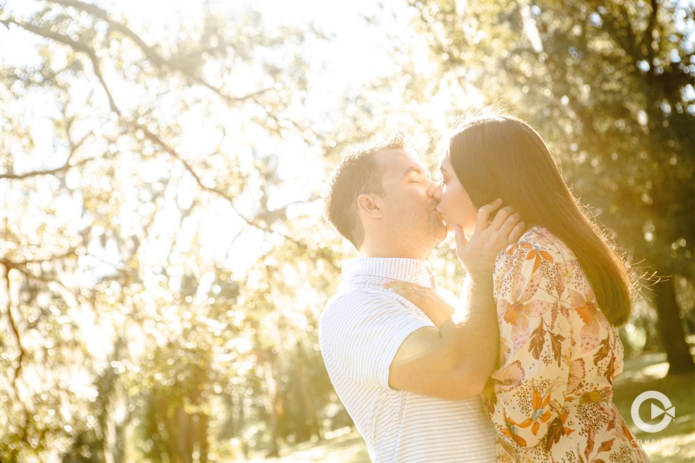 Wedding engagement shoot in Winter Park Elopement vs Traditional Weddings