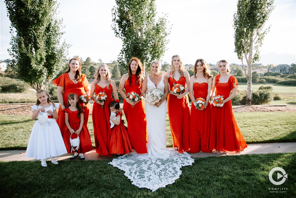different style bridesmaid dresses