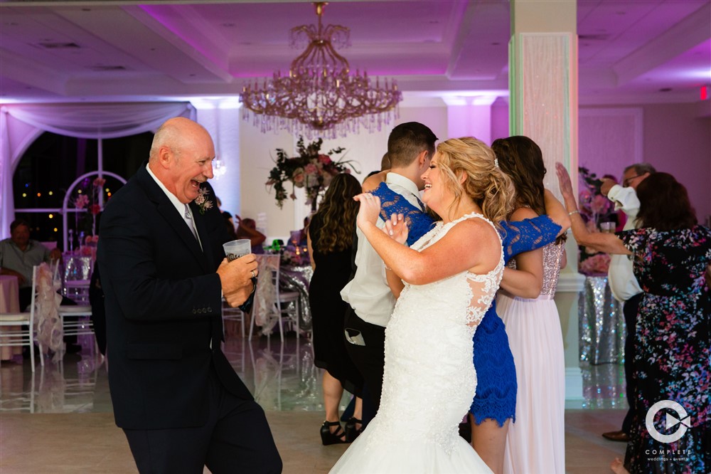 Bride dancing during Orlando reception
