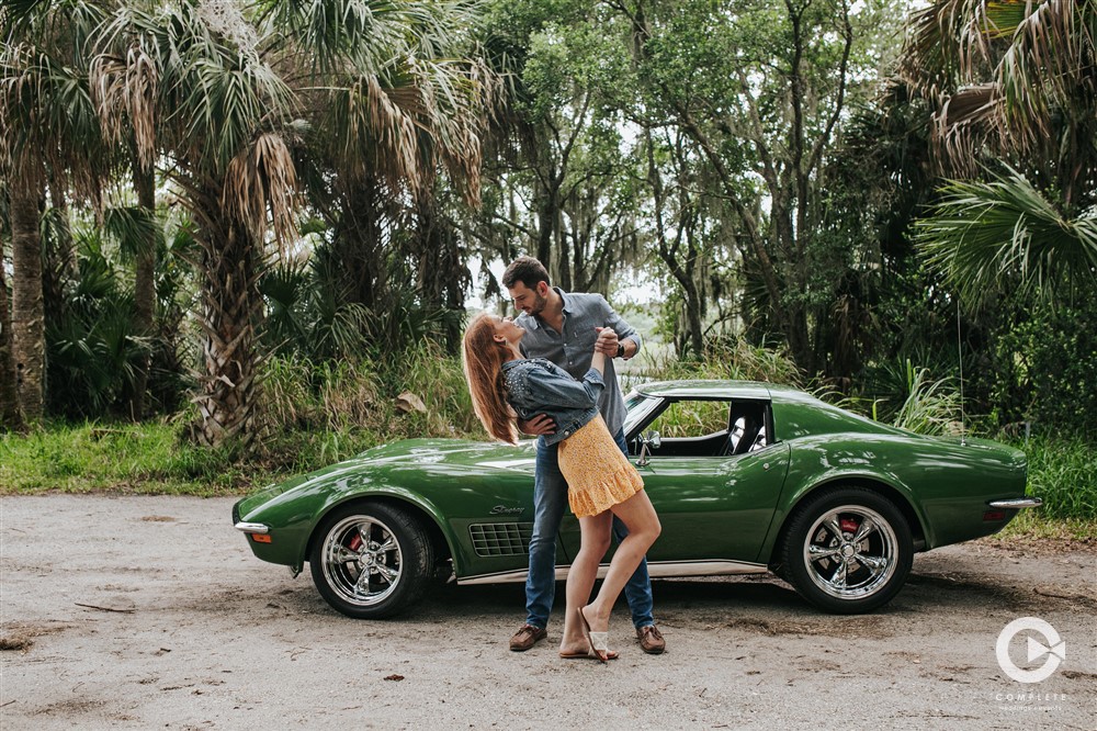 Engagement shoot in Florida