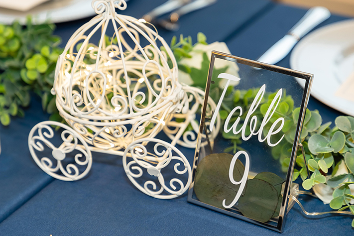 Paddlefish Wedding Table Decor