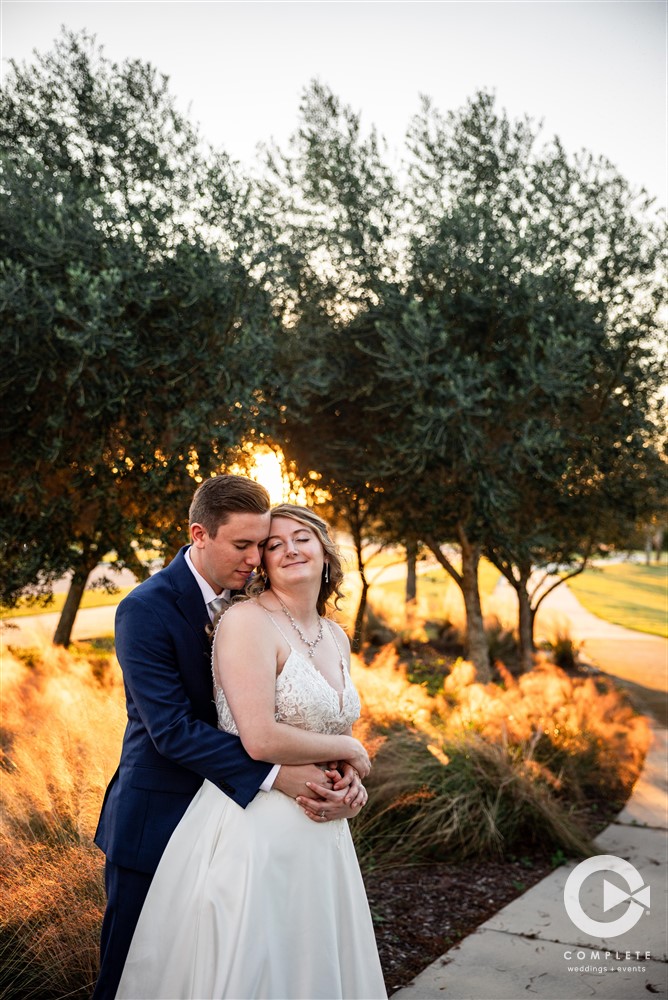 couple at golden hour