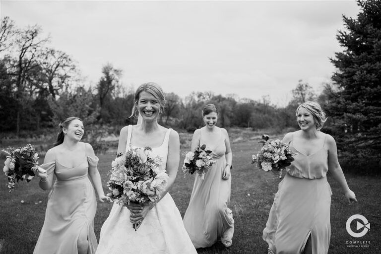 bridesmaids wedding photography complete weddings + events