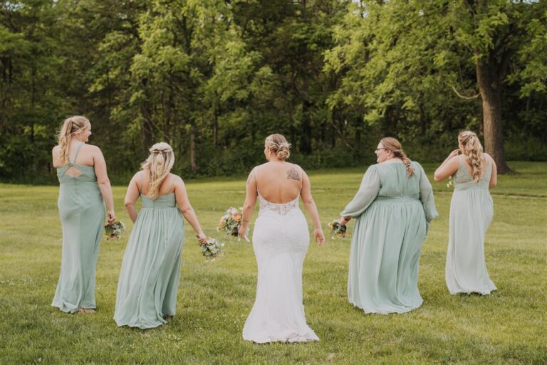 bridesmaids wedding photography event photography quad cities wedding