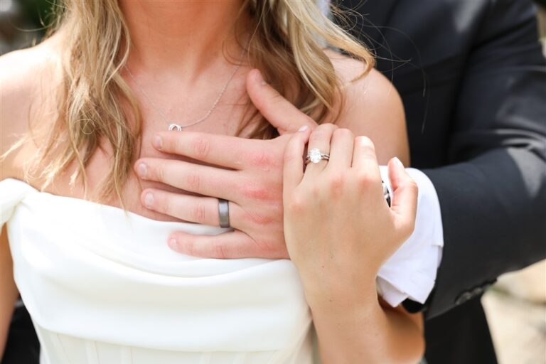 quad cities wedding photography couple rings
