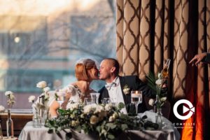 wedding dinner styles: buffet or sit-down