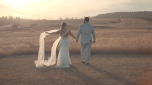 real wedding in Western South Dakota - professional videography