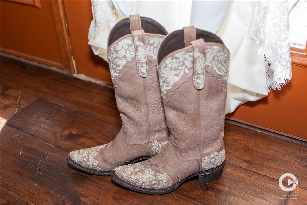 Wedding Boots for the Bride