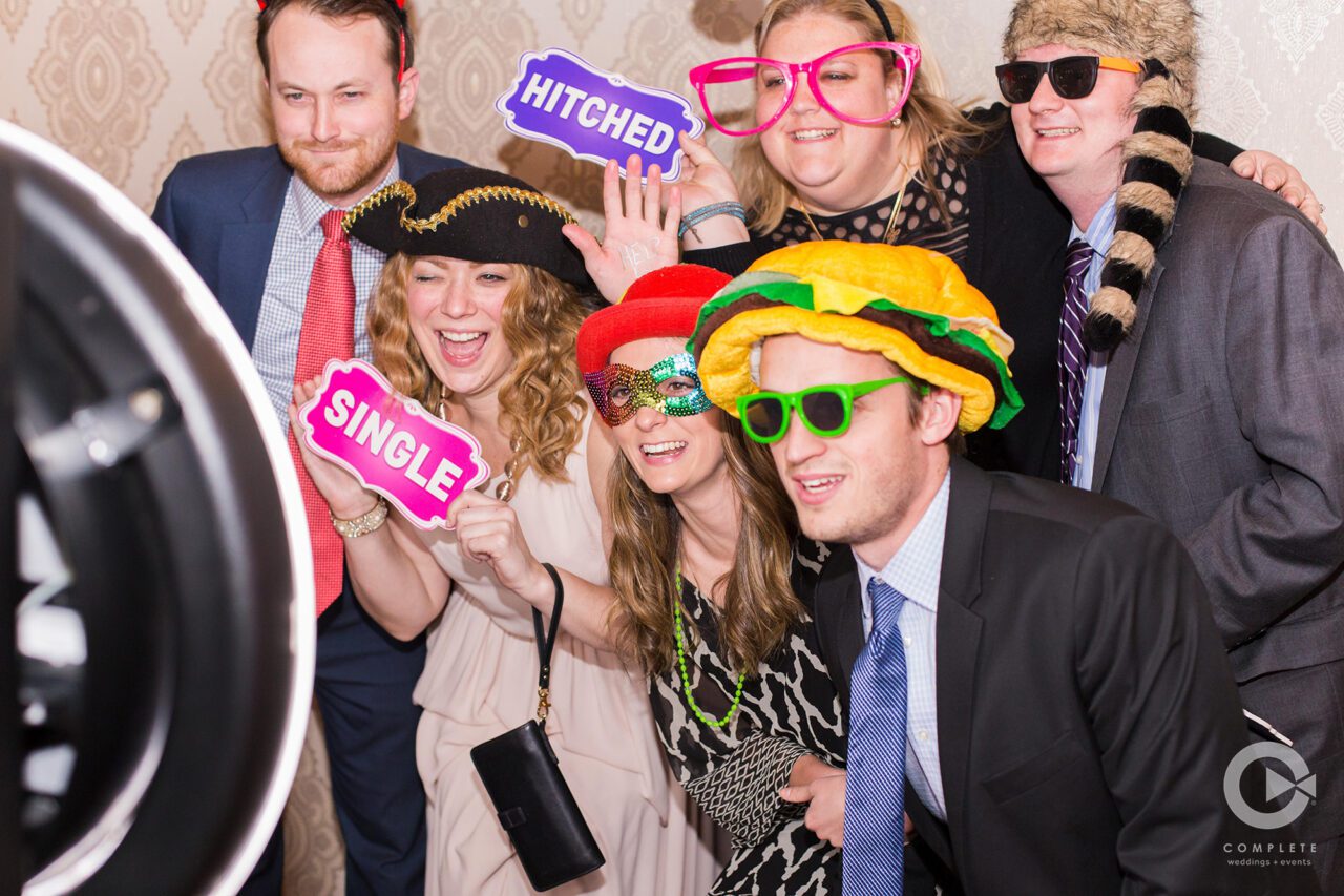 Fun Wedding Party Photo Booth Prop Ideas