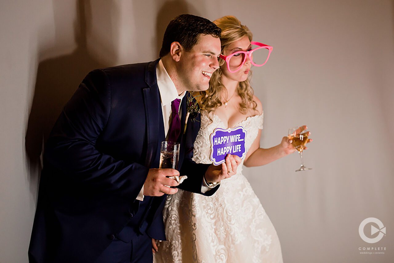 Fun Wedding Party Photo Booth Prop Ideas