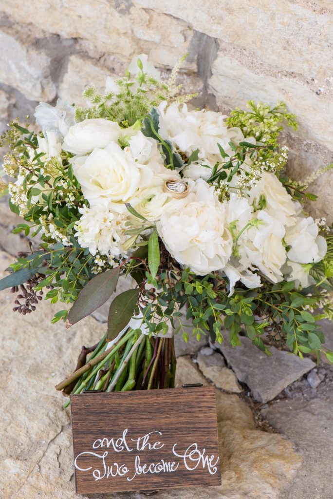 Flower Bouquet at the Mayowood Stone Barn in Rochester, MN