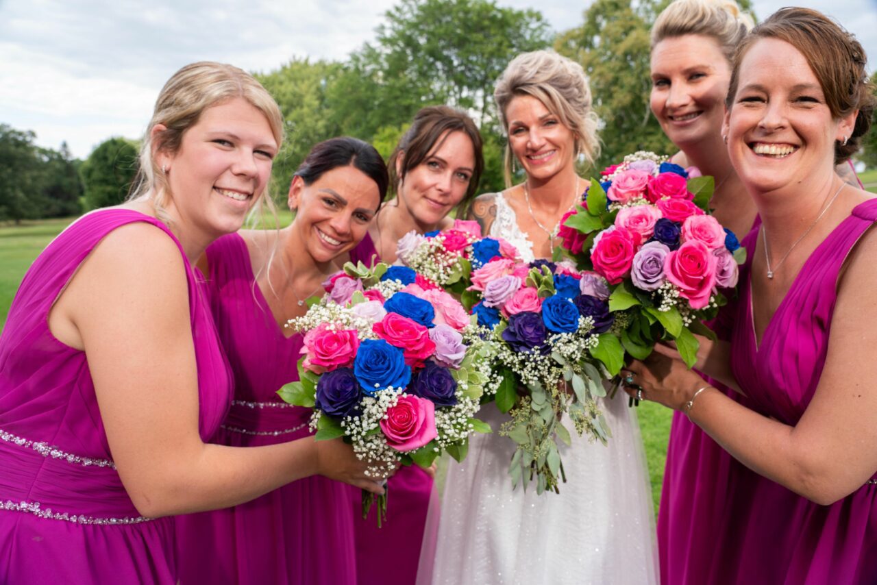 fun wedding colors