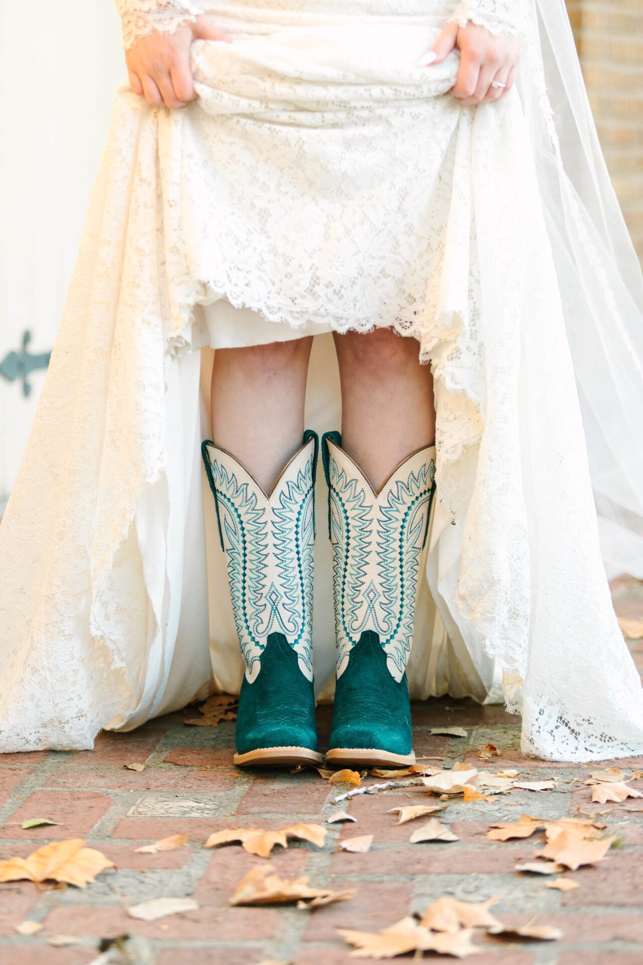 Utah cowgirl boots bridals