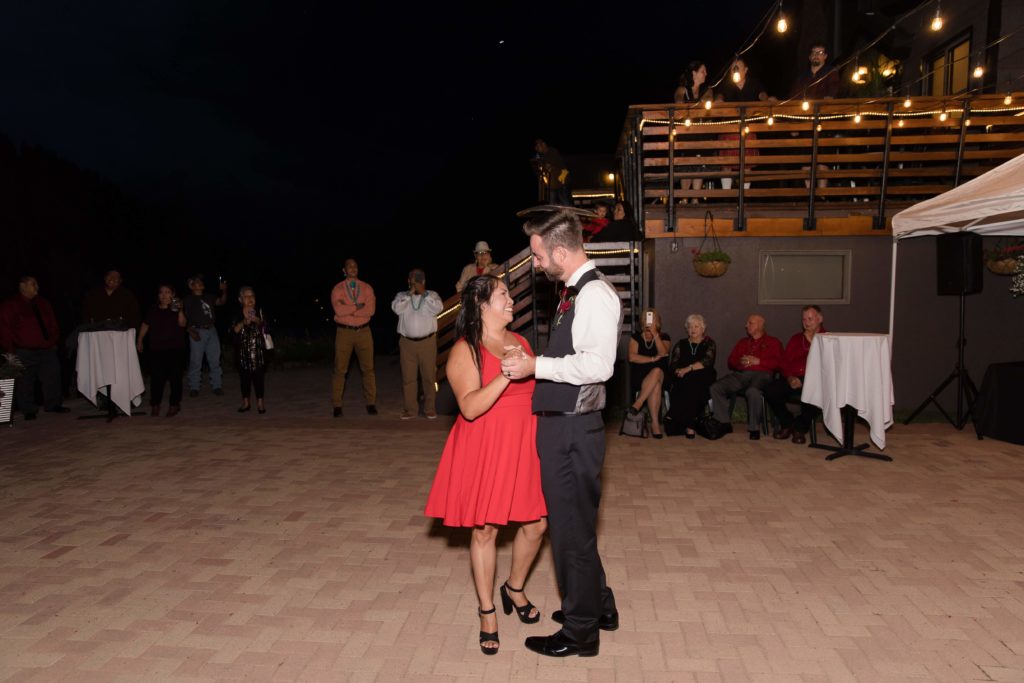 Utah Red Wedding Dress