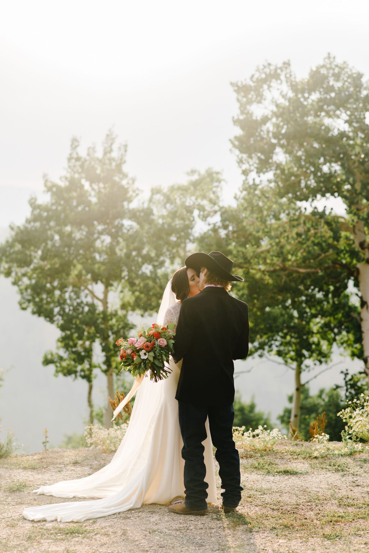 Country utah wedding