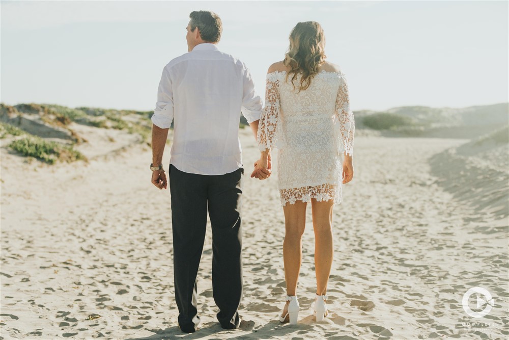 Coronado beach - wedding photo scenery