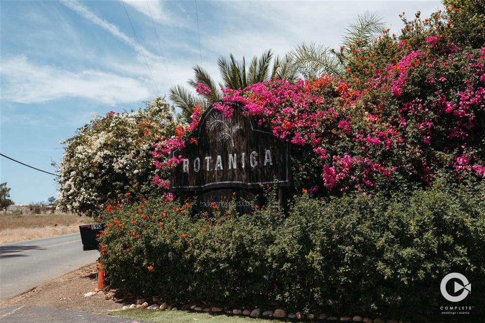 Botanica Wedding Venue in California