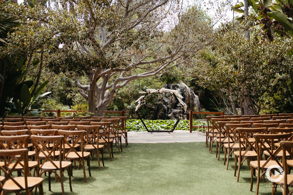 Botanica wedding ceremony space
