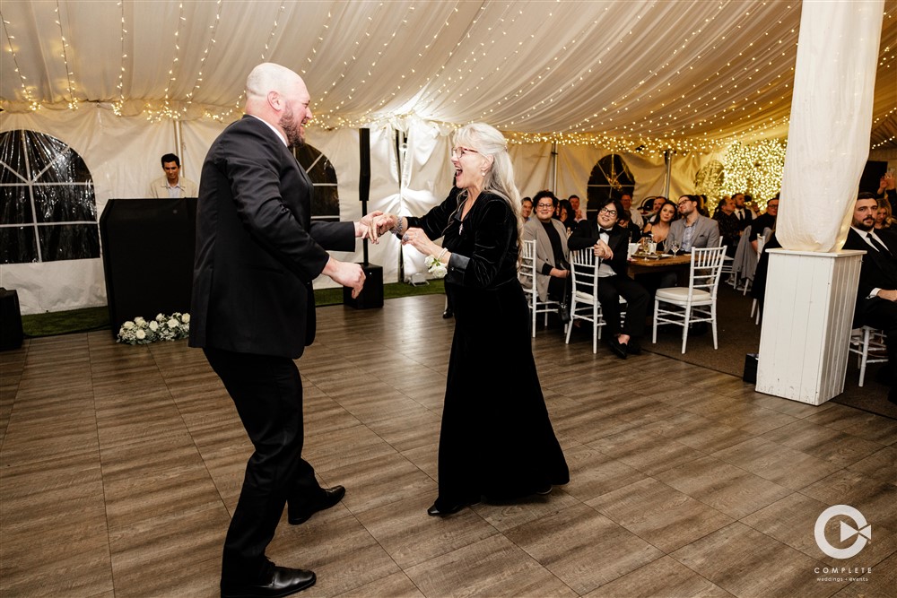 Mother-son wedding dance