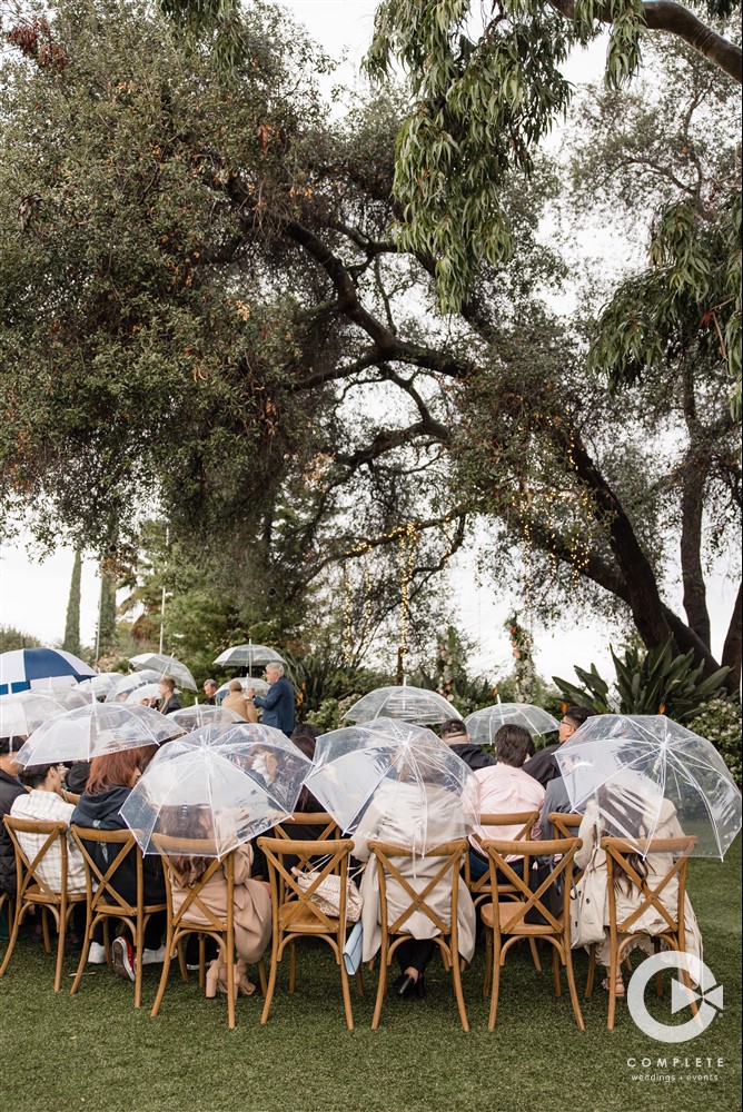 outdoor wedding ceremony