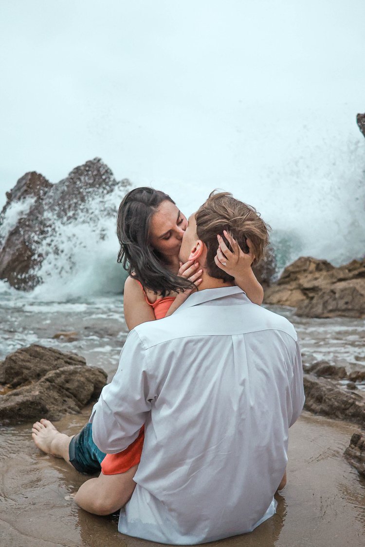 ocean engagment photos