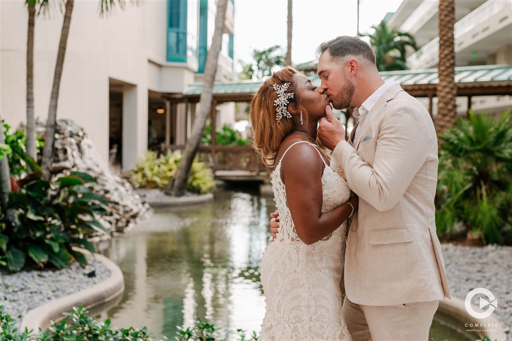 Peace + David Beach Resort Wedding