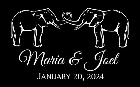 Create a Wedding Monogram