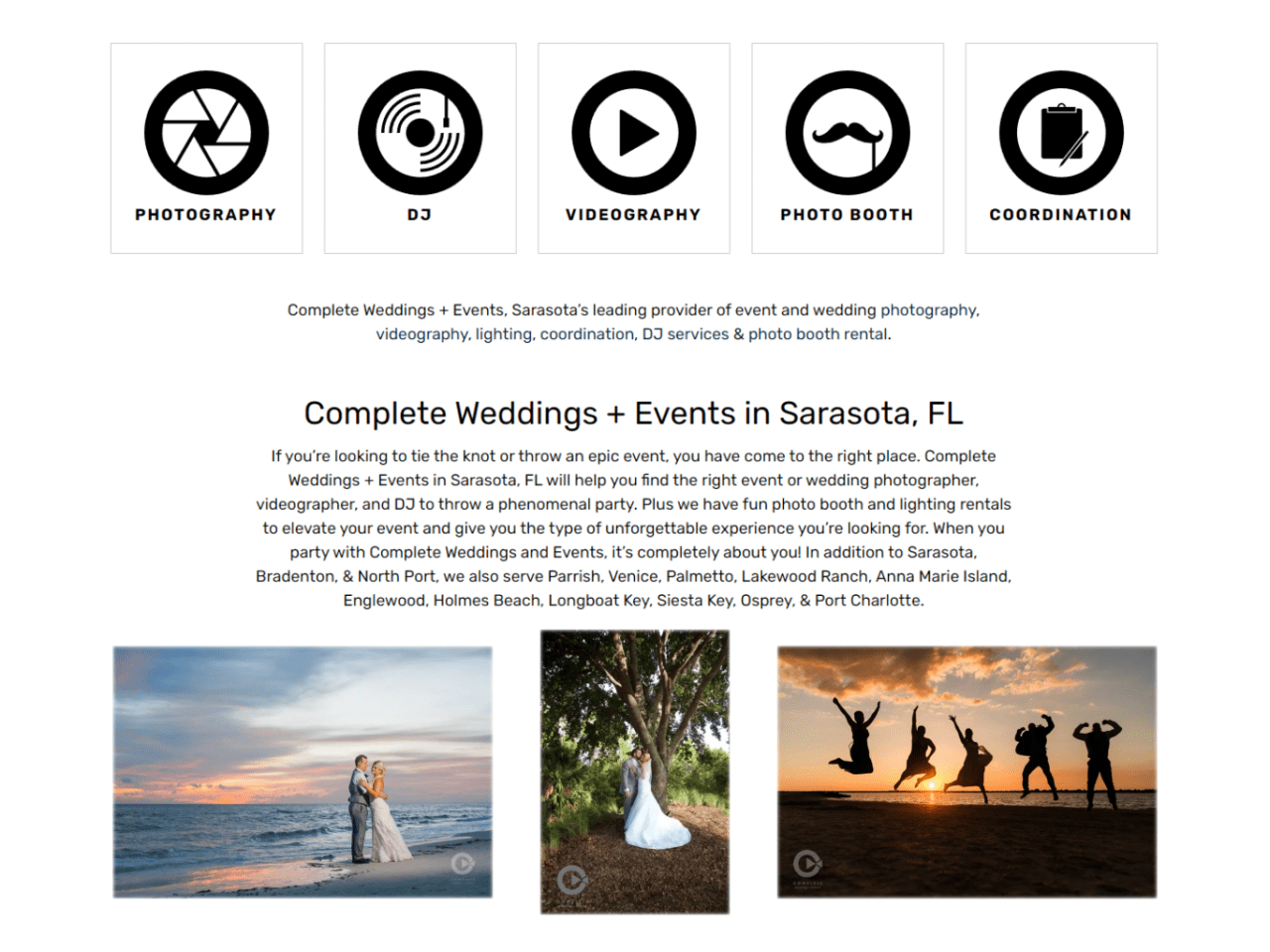 Sarasota Wedding on a Budget