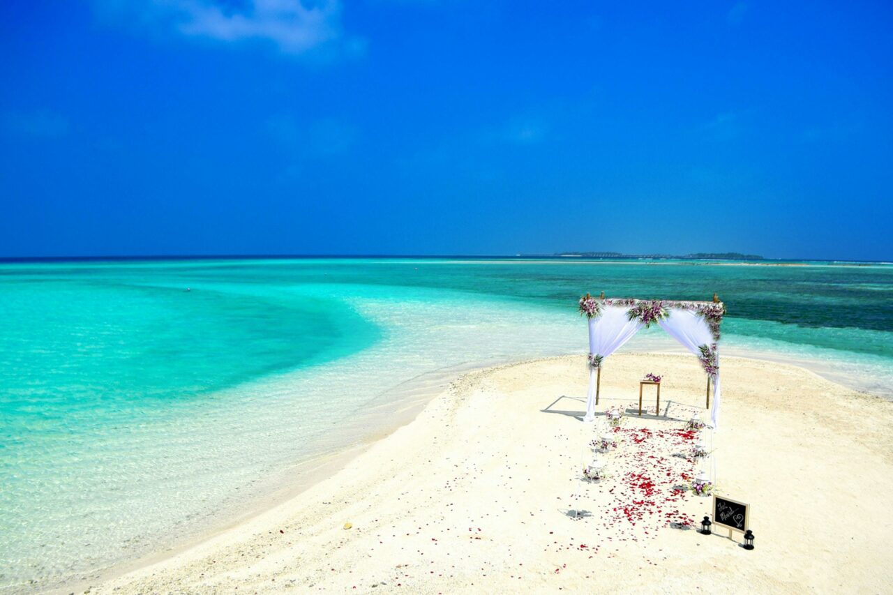 Beach Wedding Altar