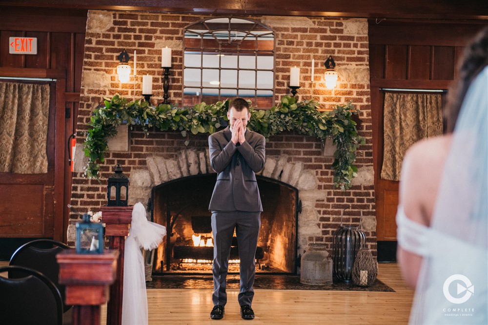 first look with husband