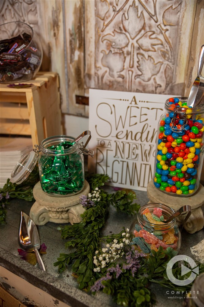 Candy Buffet at reception