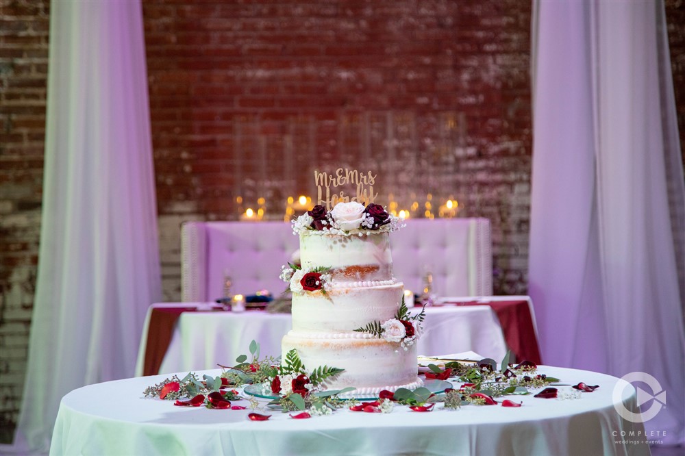 Wedding Cake Center Piece