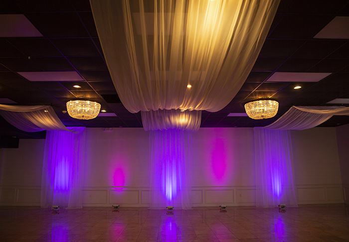 Lighting Springfield Wedding Reception Magenta