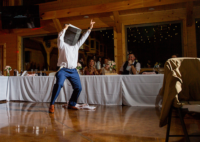 Top Wedding Reception Games Brown Bag Dance at Venue at Stockton Lake