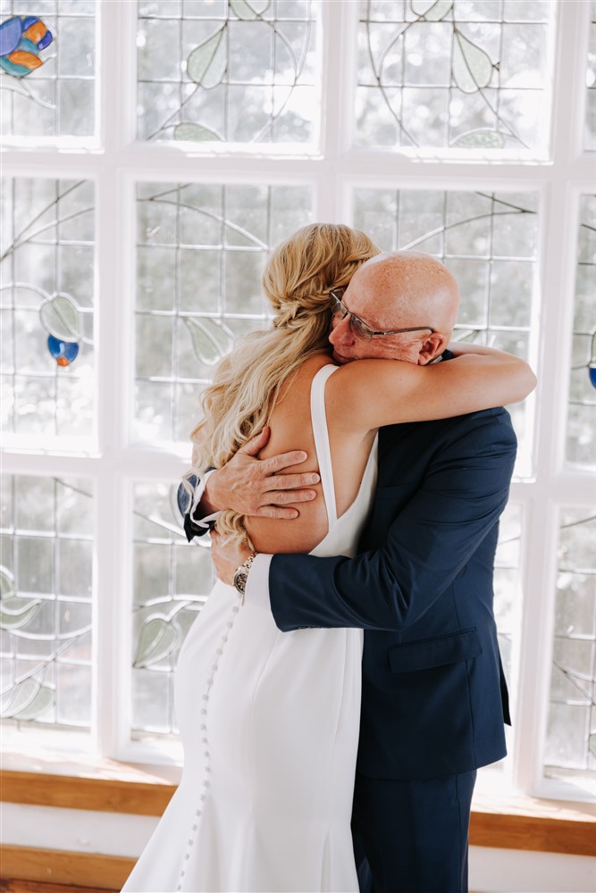 Bride and Father