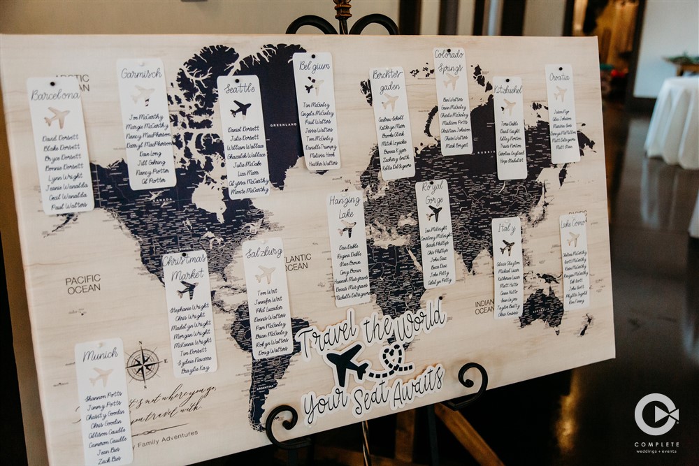 Map seating chart