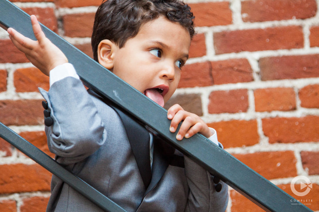 Ring Bearer Candid
